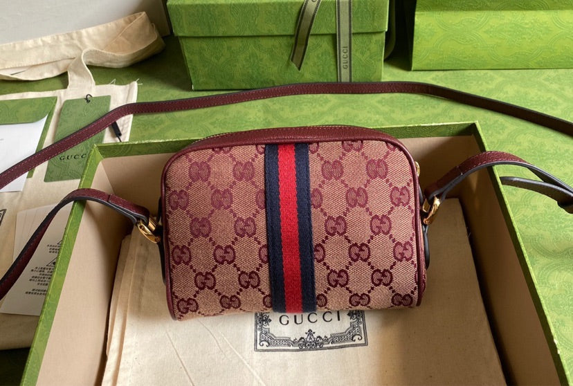 Gucci Burgundy Crossbody