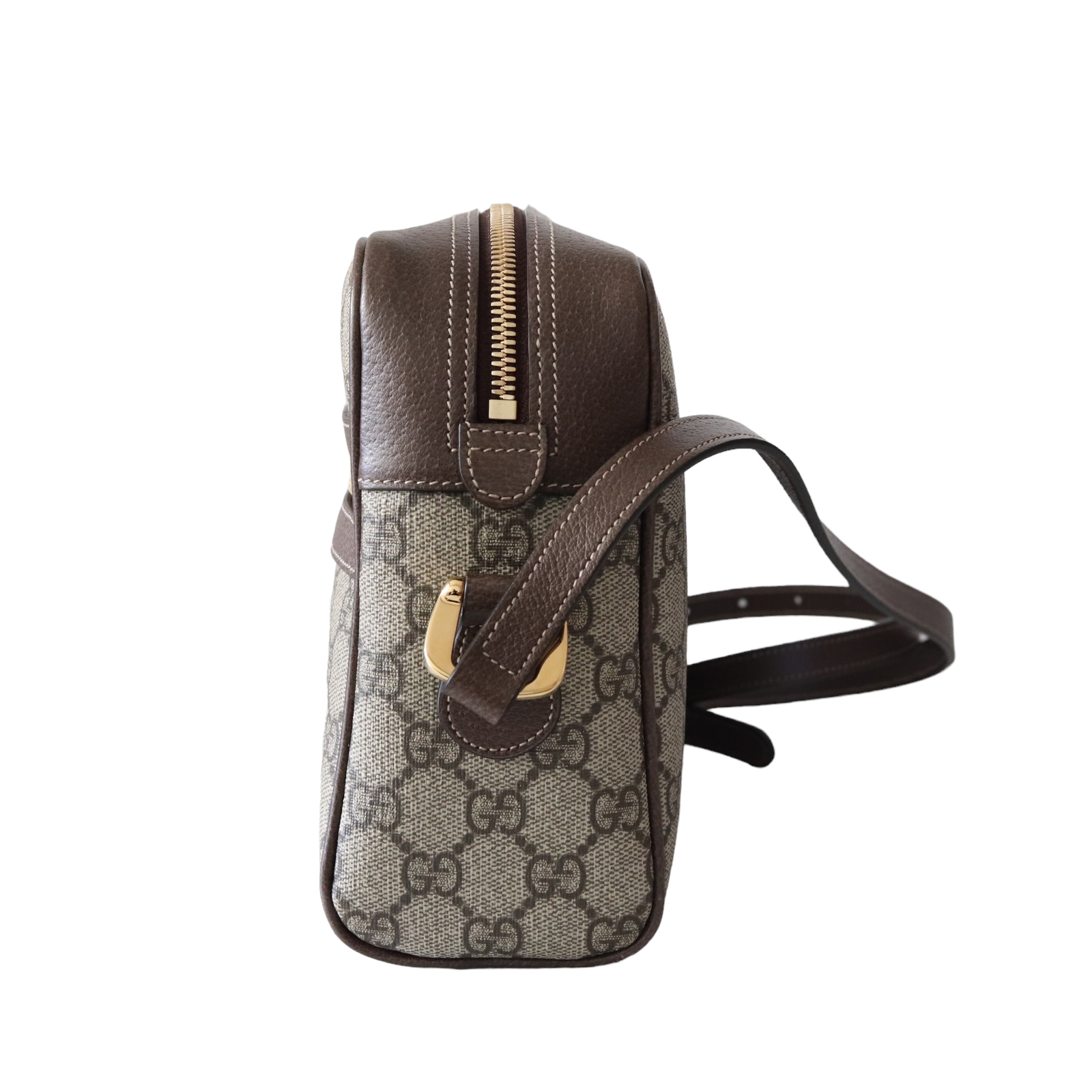 Gucci Leather Canvas Crossbody