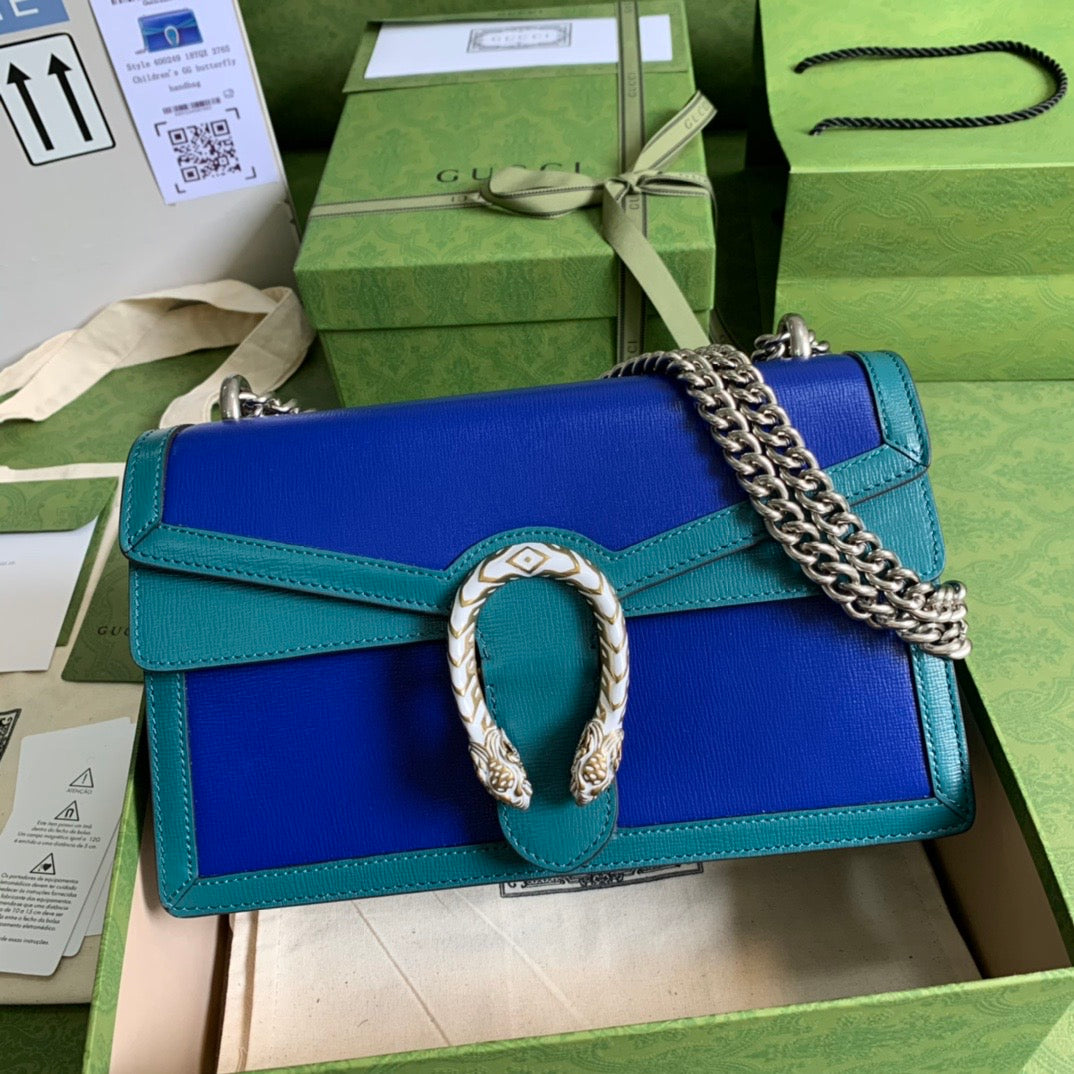 Gucci Chain Leather Shoulder Bag