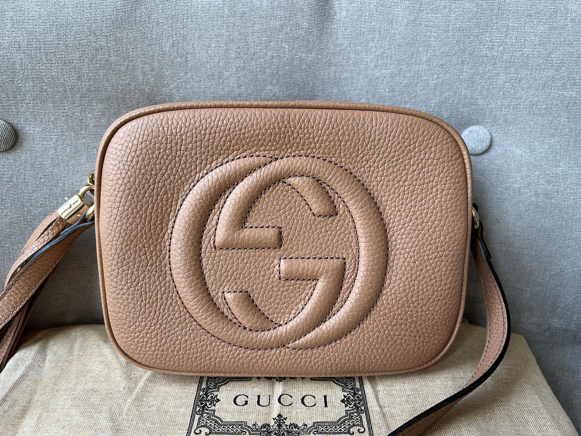 Gucci Leather Shoulder Bag