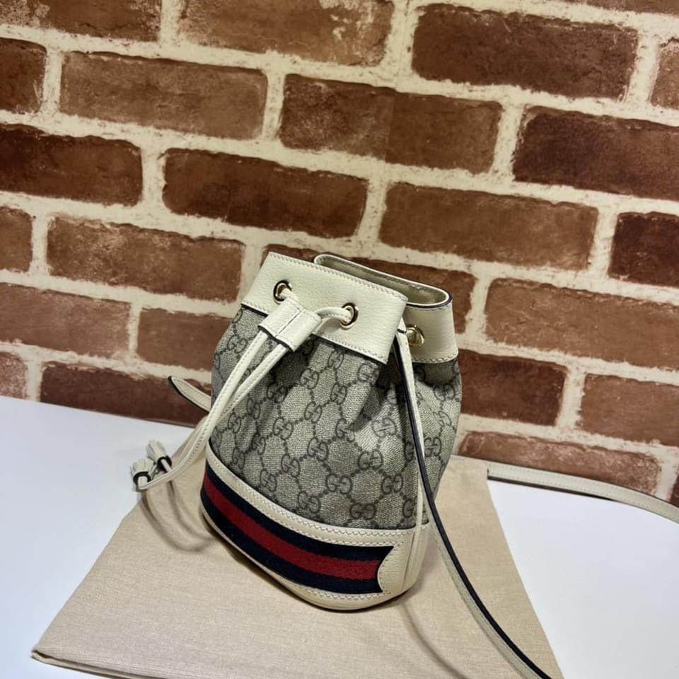 Gucci Ophidia Leather Bucket Bag Style 2