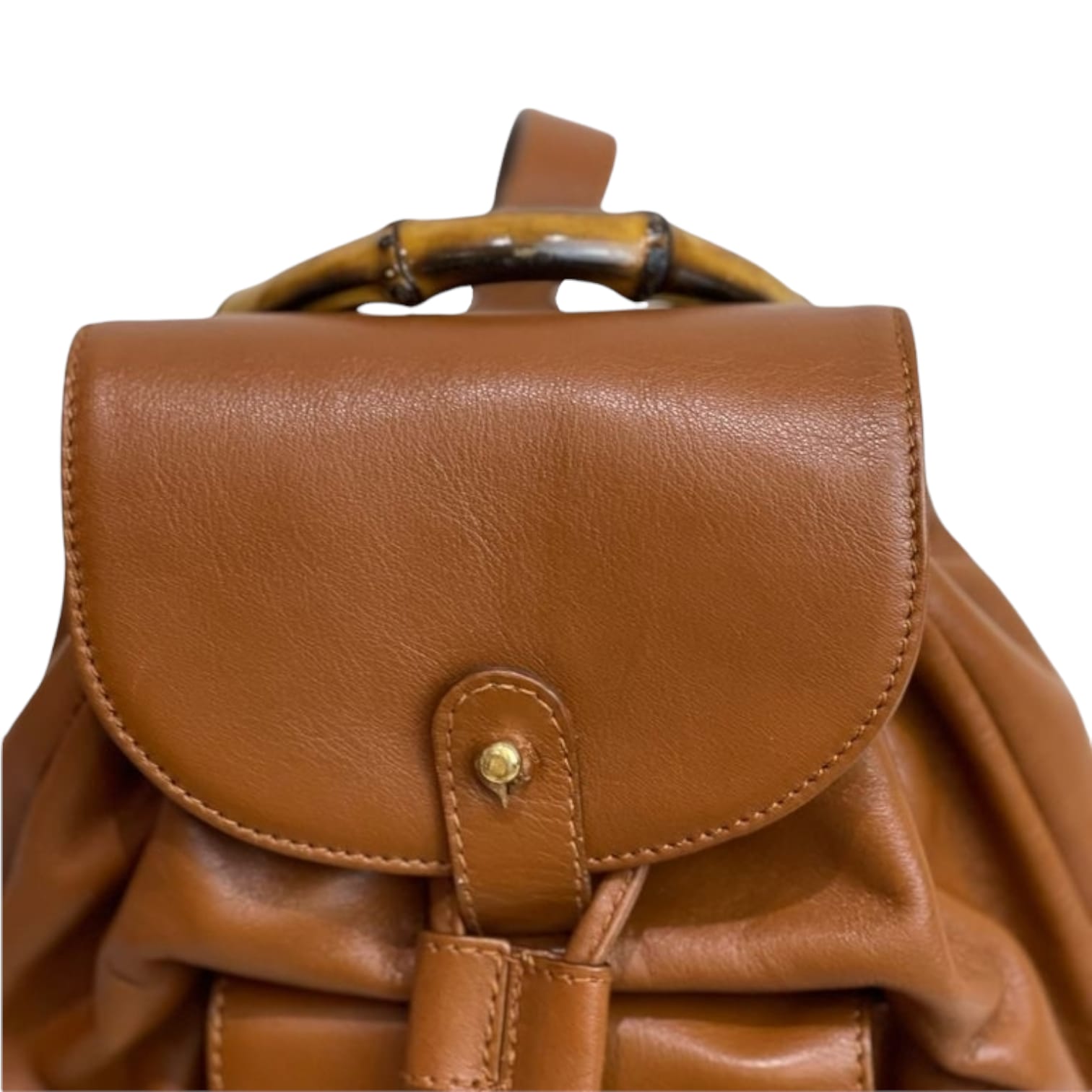 Gucci Twist Leather Top Handle Shoulder Bag