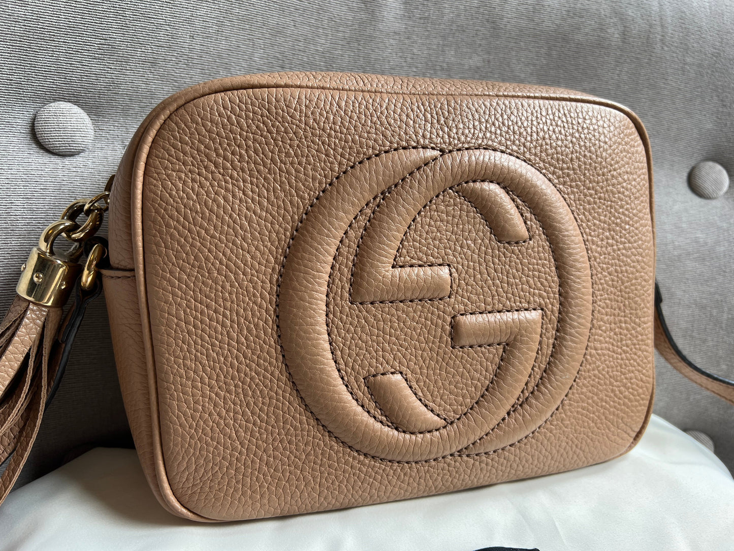 Gucci Leather Shoulder Bag