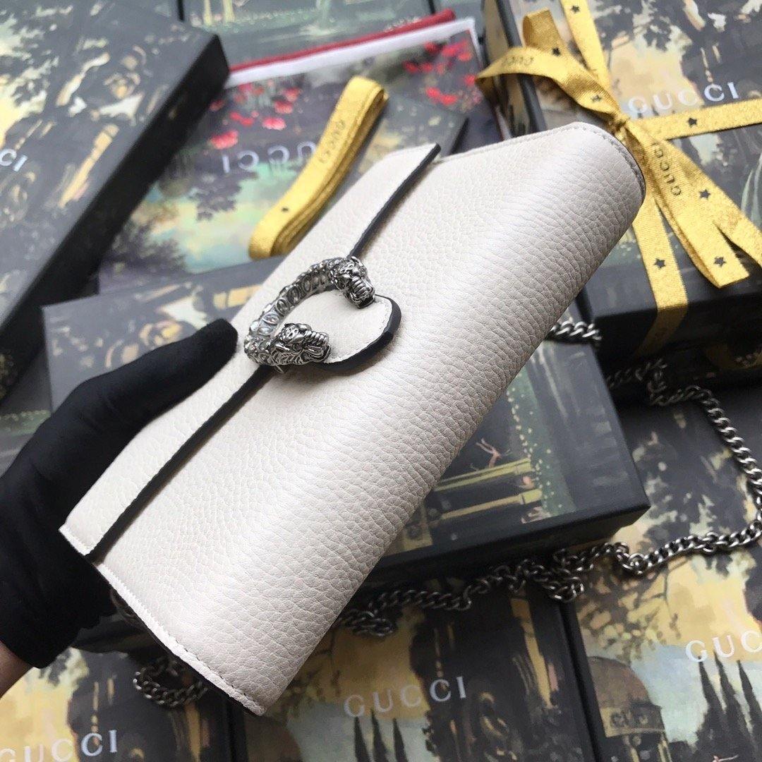 Gucci Monogram Chain Leather Crossbody