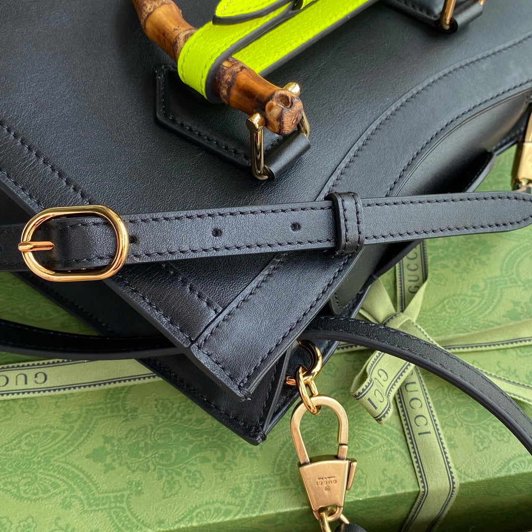Gucci Monogram Leather Tote