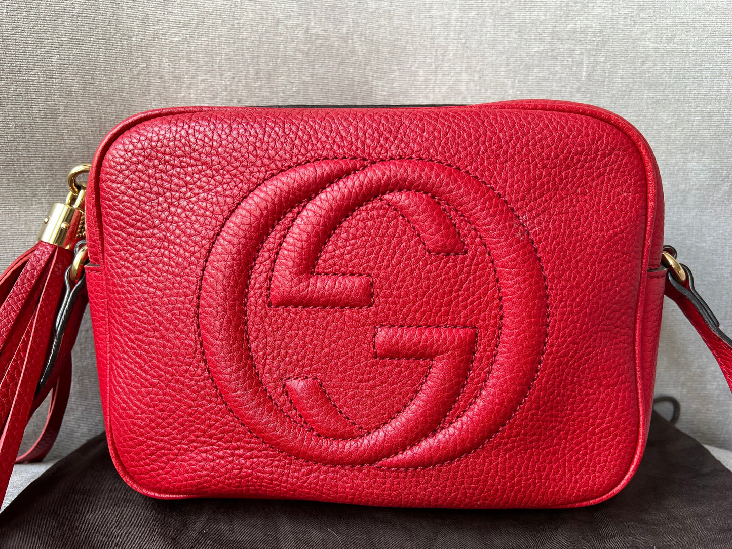 Gucci Leather Shoulder Bag