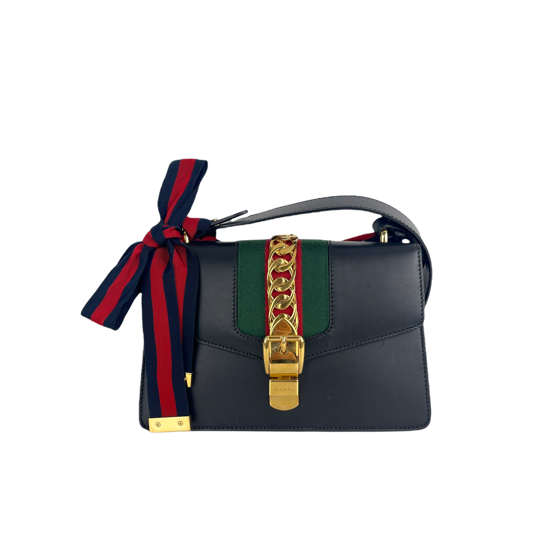 Gucci Leather Shoulder Bag