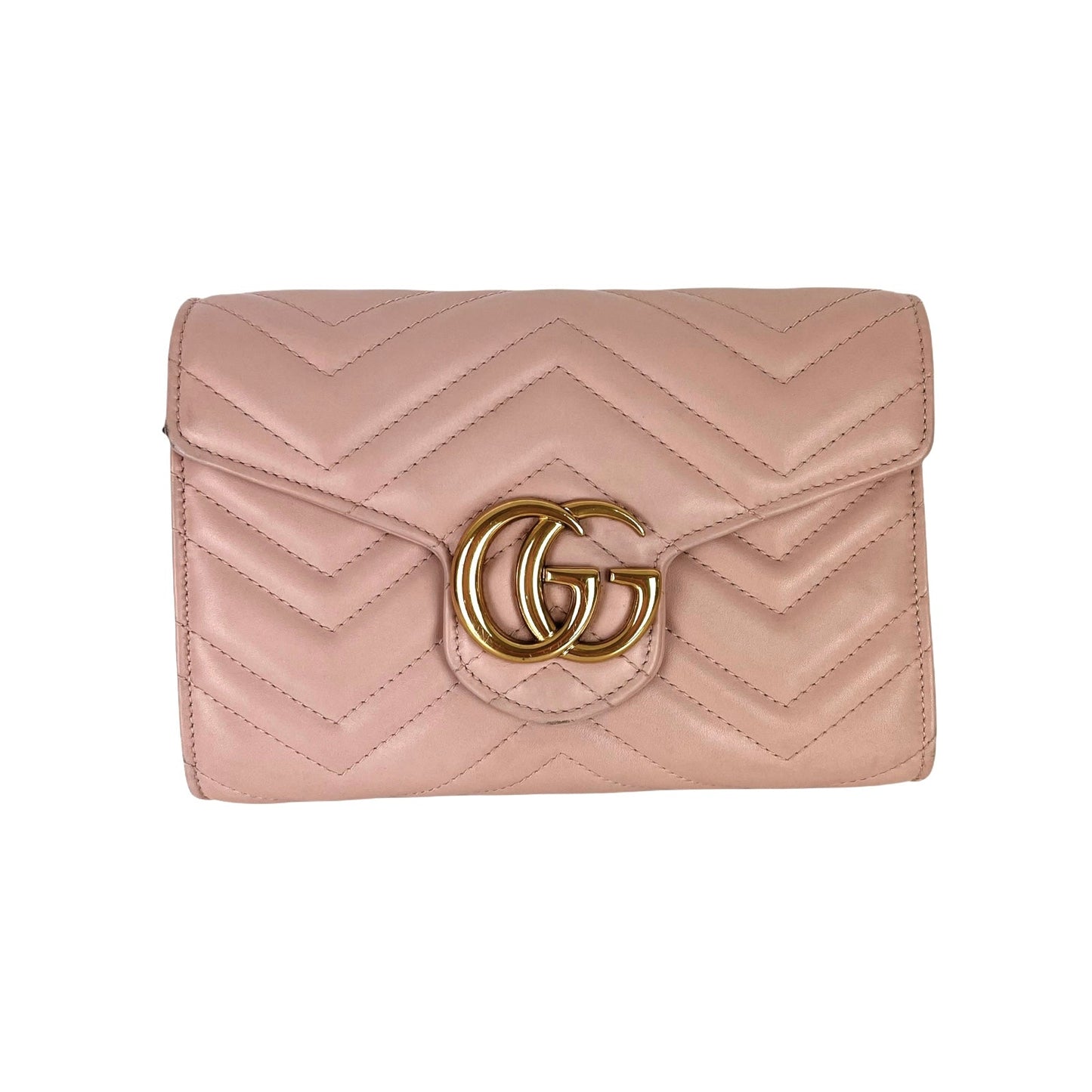 Gucci Lou Chain Leather Crossbody