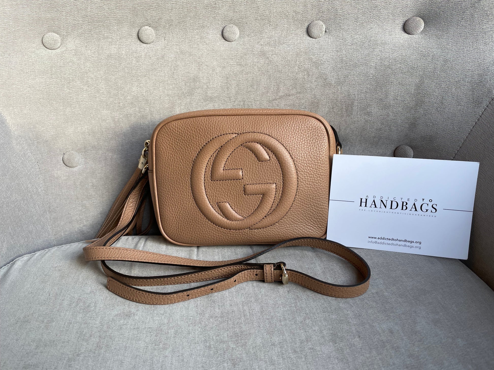 Gucci Leather Shoulder Bag