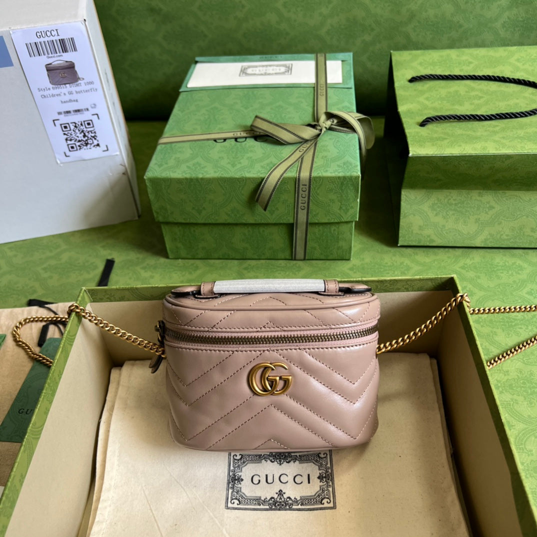 Gucci GG Marmont Leather Monogram Handbag Style 2