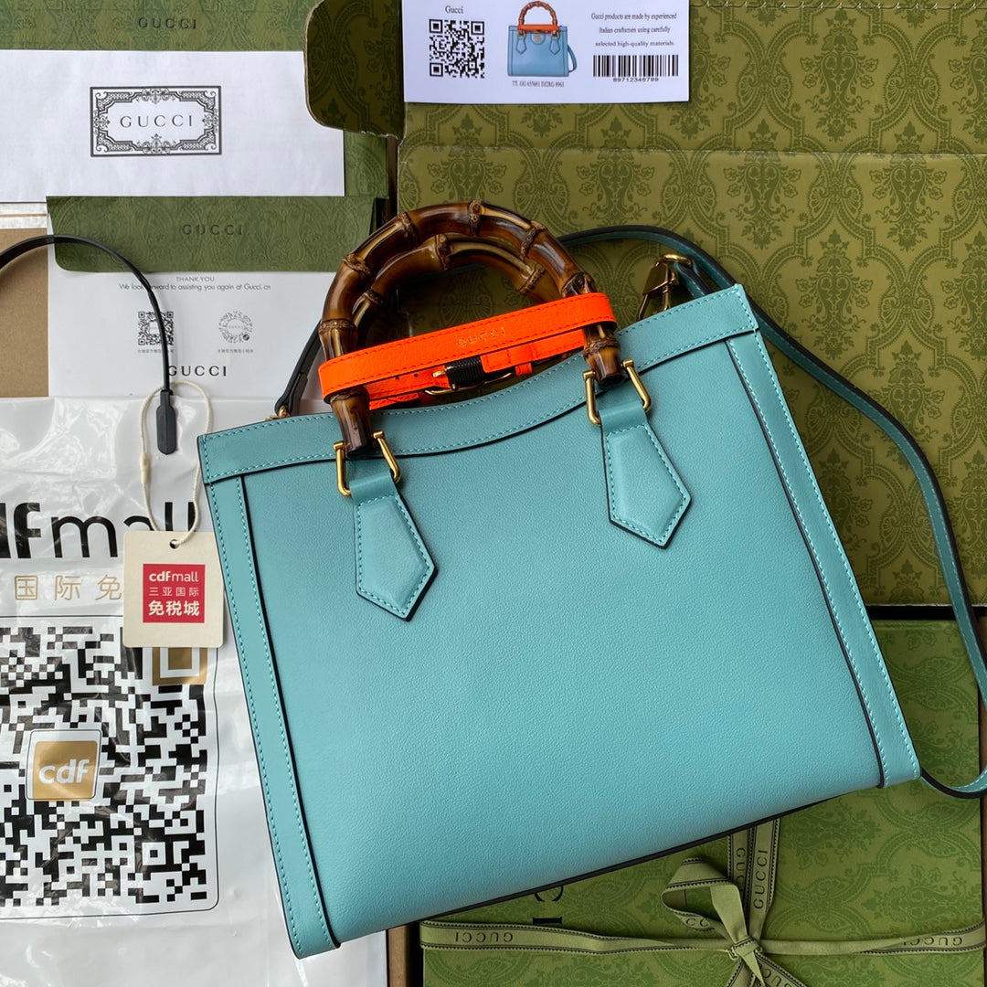 Gucci Monogram Leather Tote