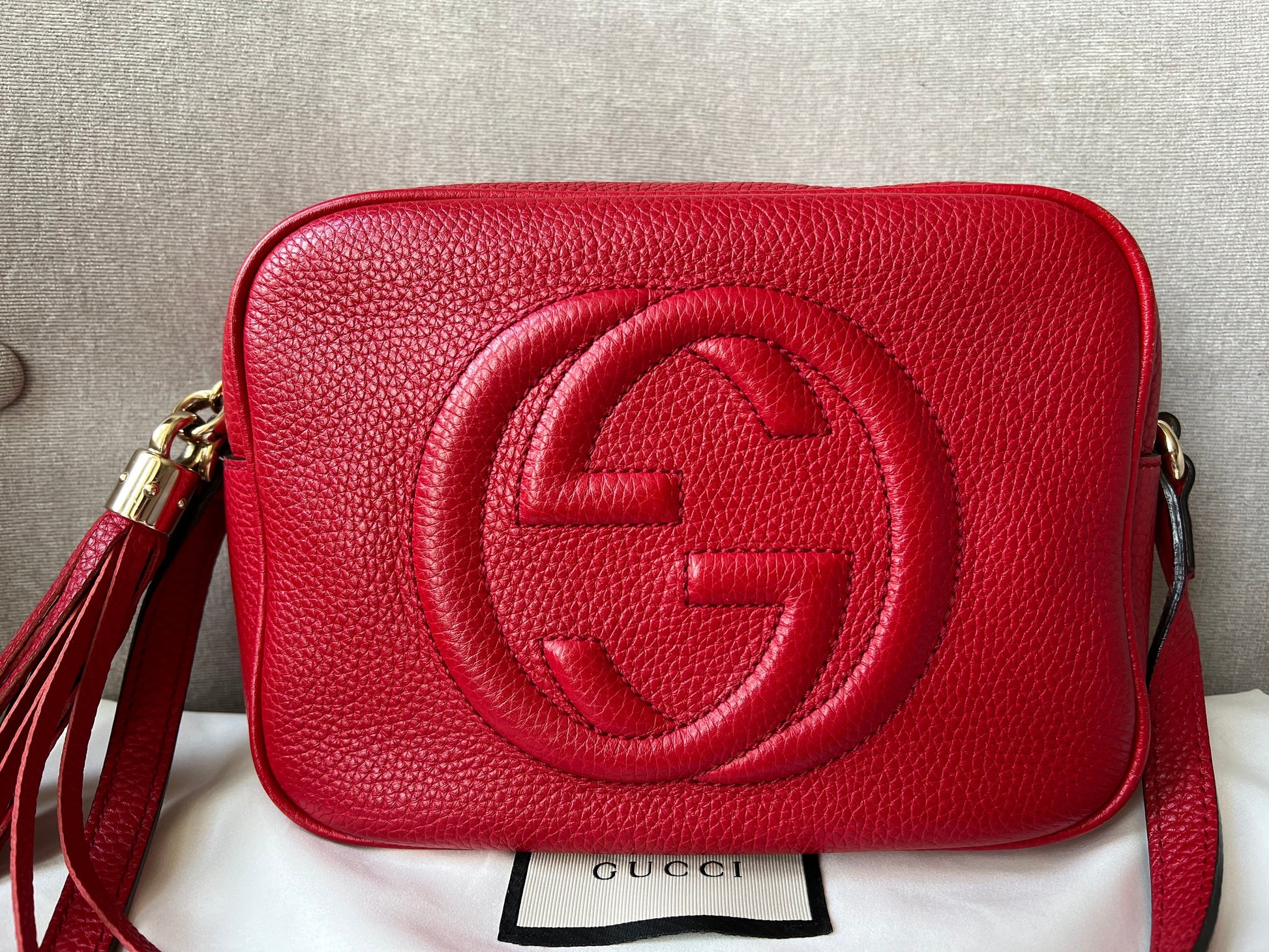 Gucci Leather Shoulder Bag