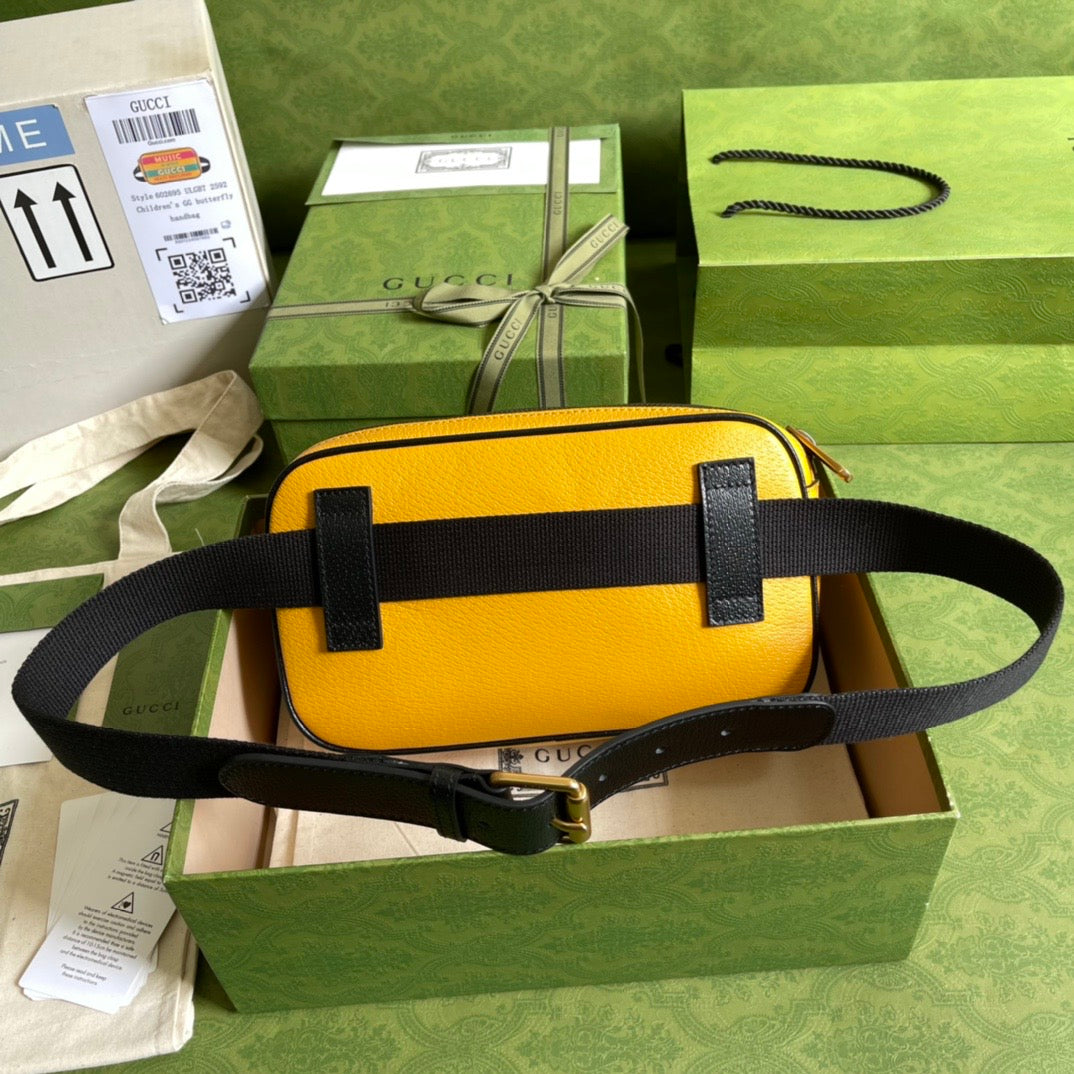 Gucci Monogram Leather Crossbody