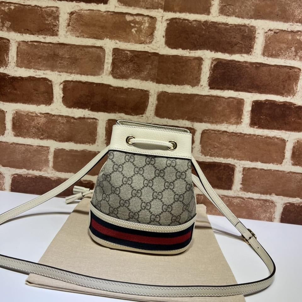 Gucci Ophidia Leather Bucket Bag Style 2