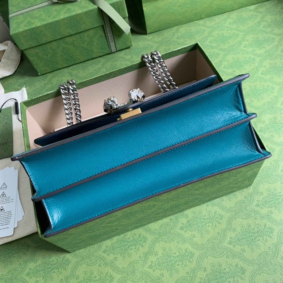 Gucci Chain Leather Shoulder Bag