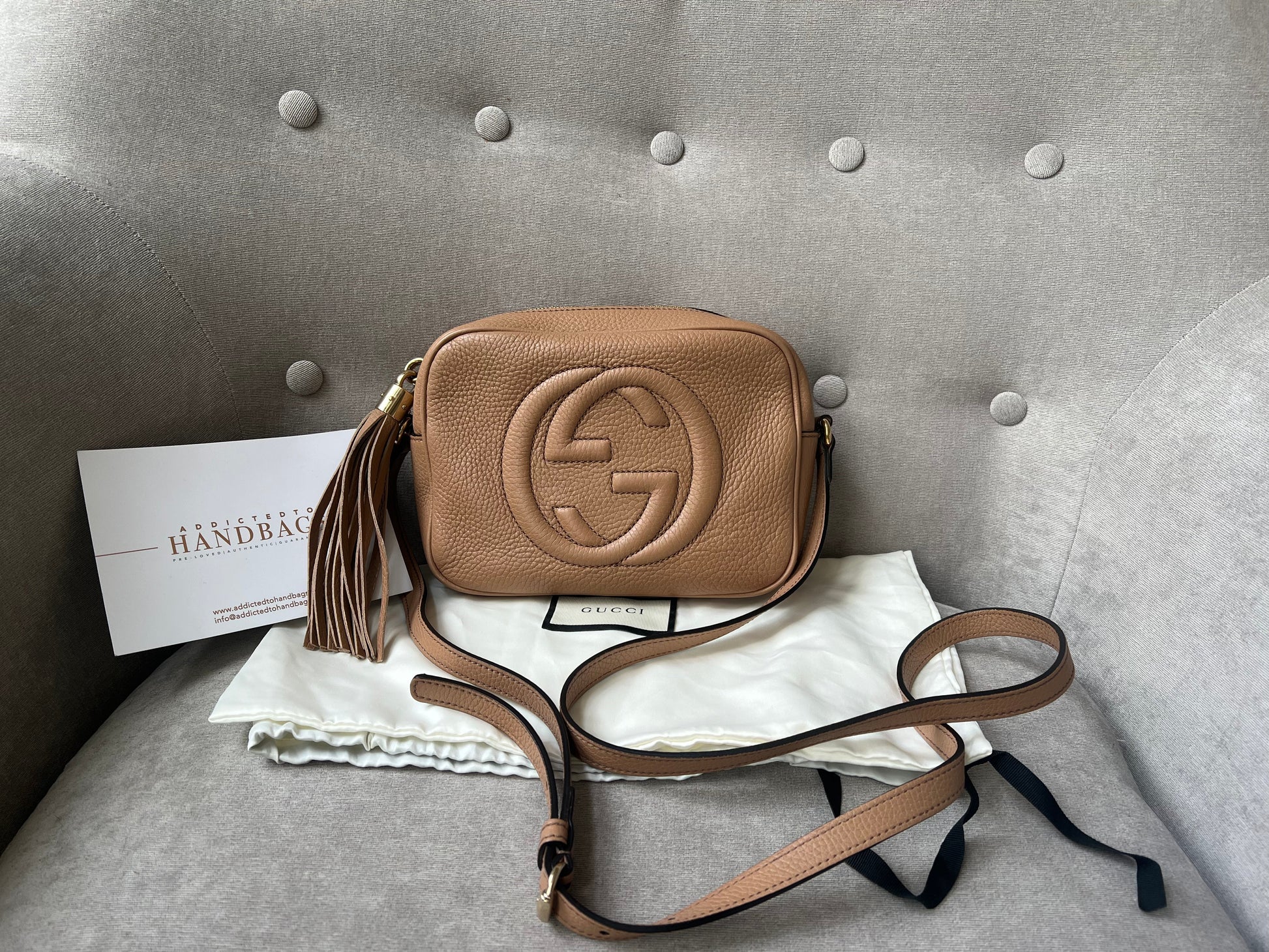 Gucci Leather Shoulder Bag