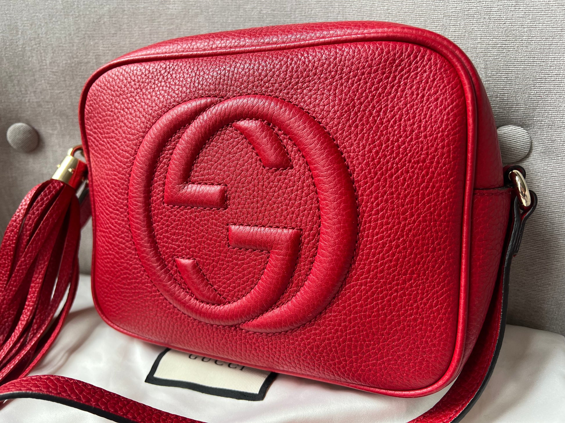 Gucci Leather Shoulder Bag