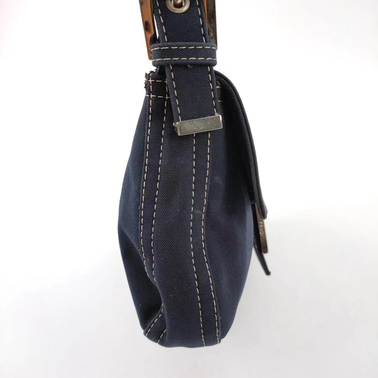 FENDI Baguette Blue Denim