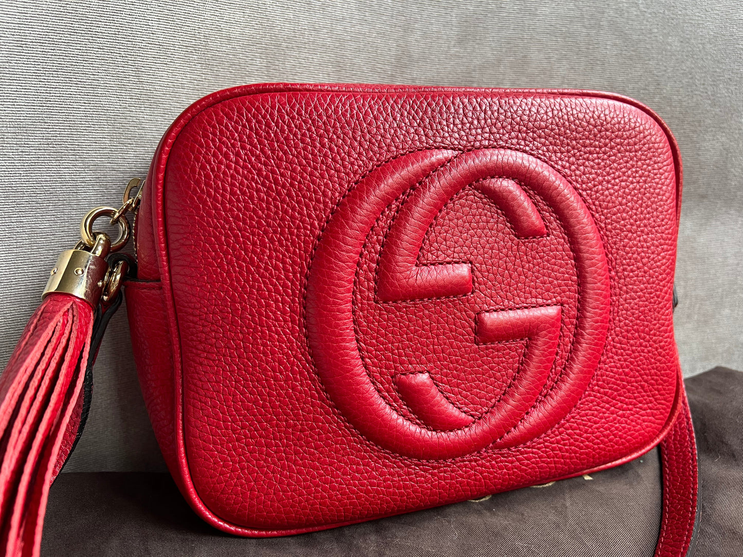 Gucci Leather Shoulder Bag