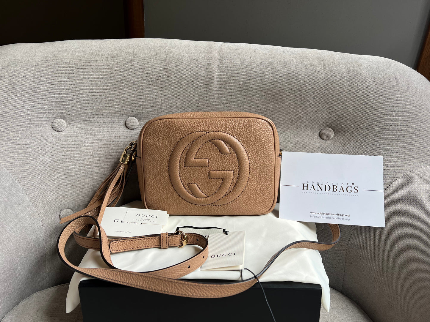 Gucci Leather Shoulder Bag