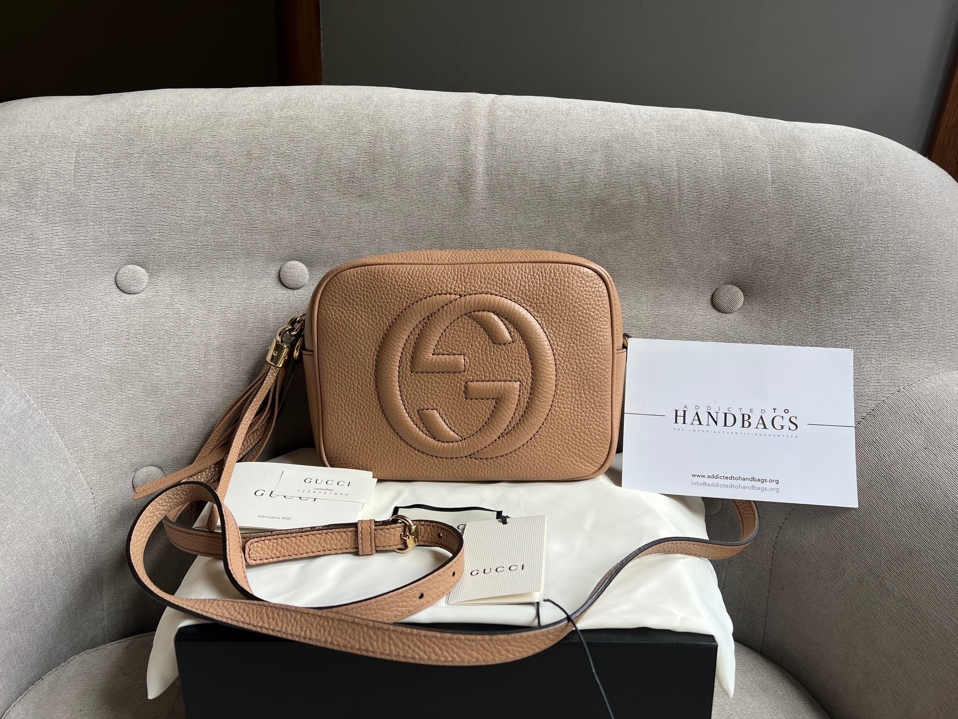 Gucci Leather Shoulder Bag