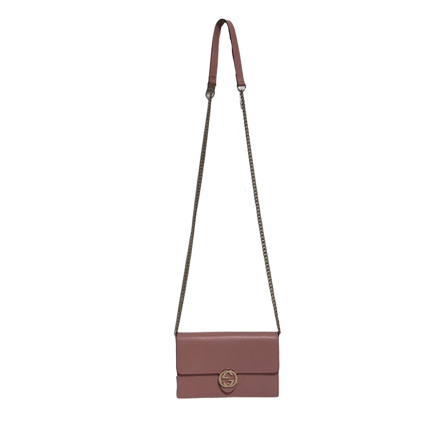 Gucci Chain Leather Crossbody