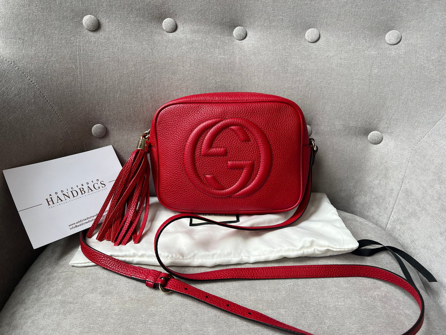 Gucci Leather Shoulder Bag