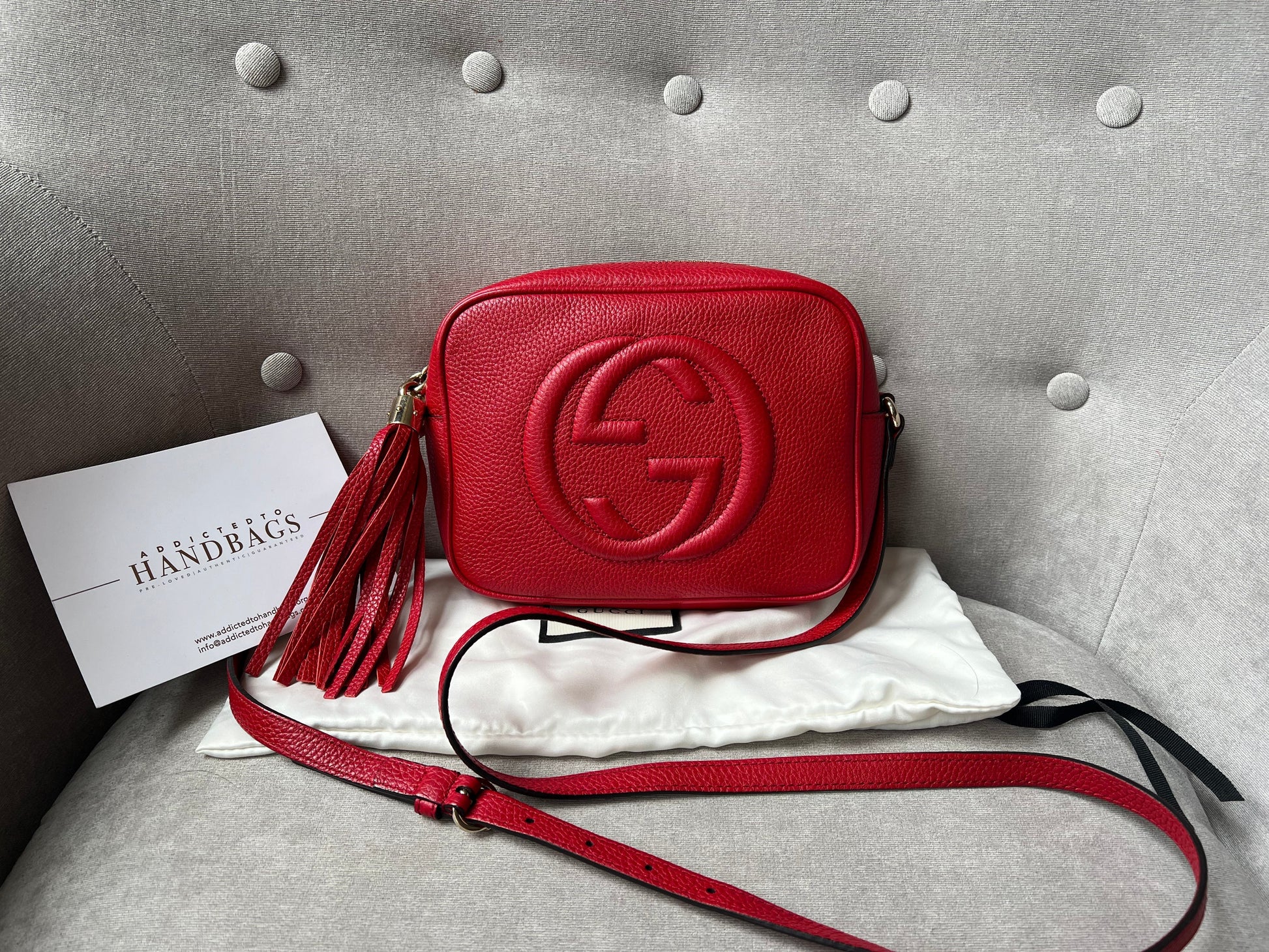 Gucci Leather Shoulder Bag