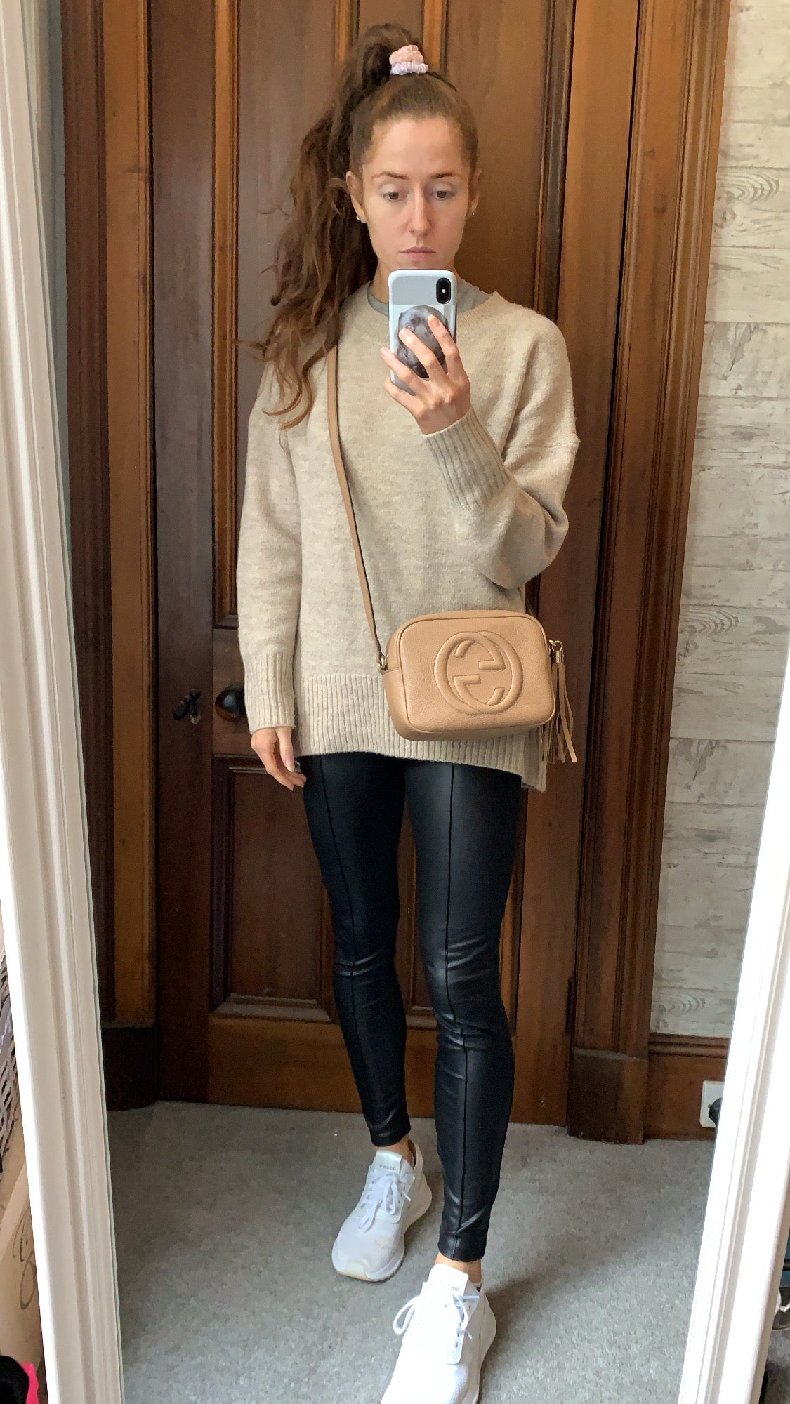 Gucci Leather Shoulder Bag