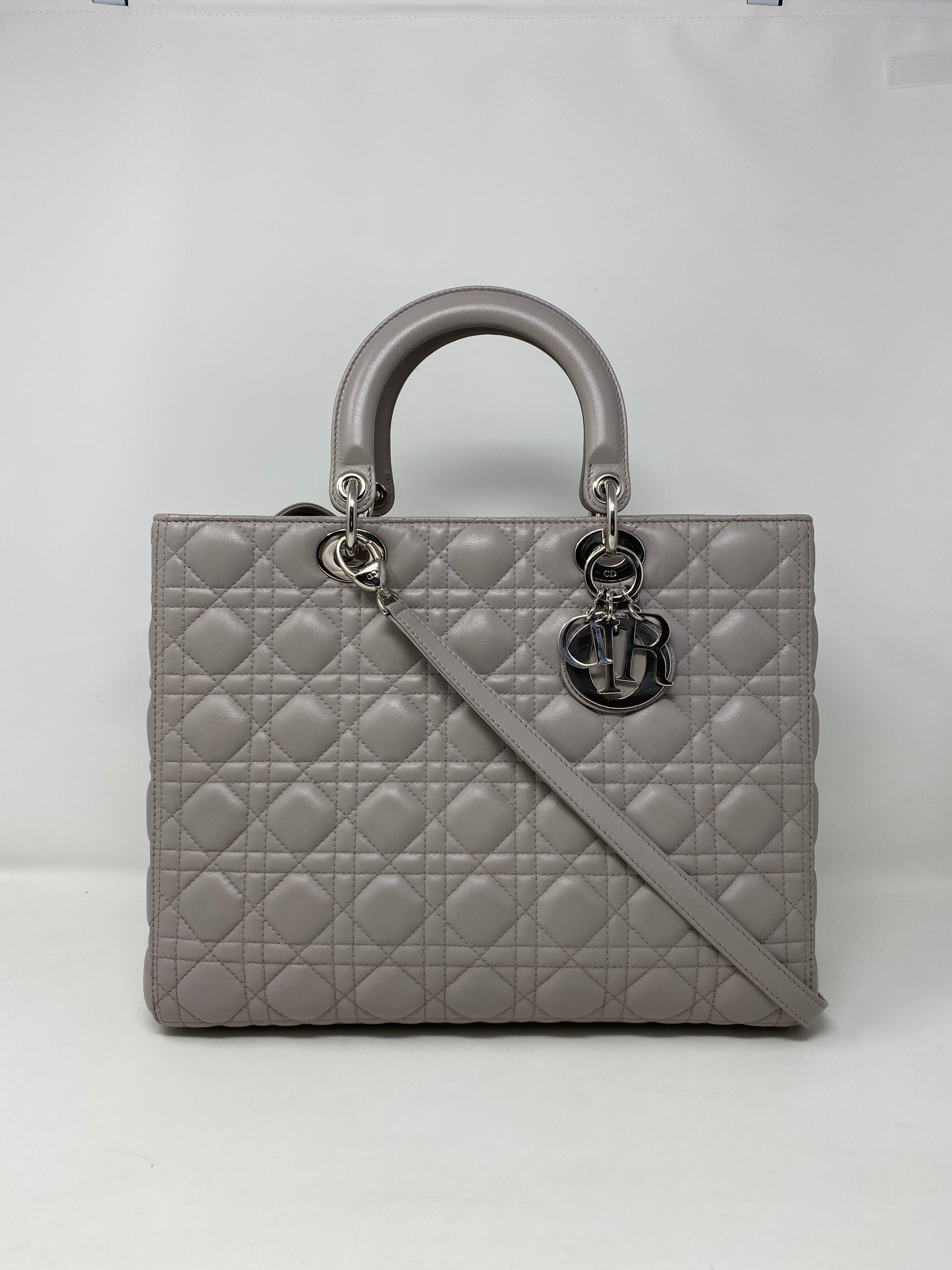 Dior Lou Lady Dior Leather Handbag