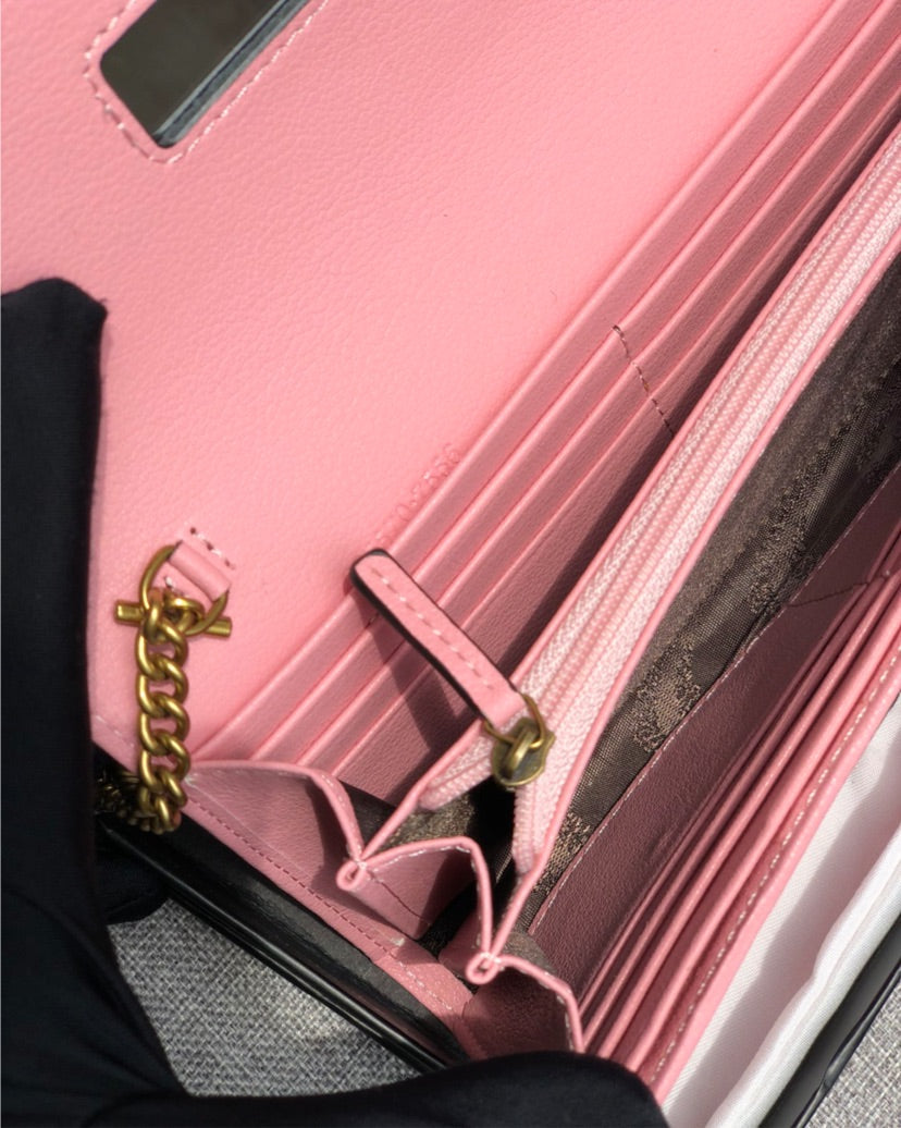 Gucci Pink Shoulder Bag Style 2