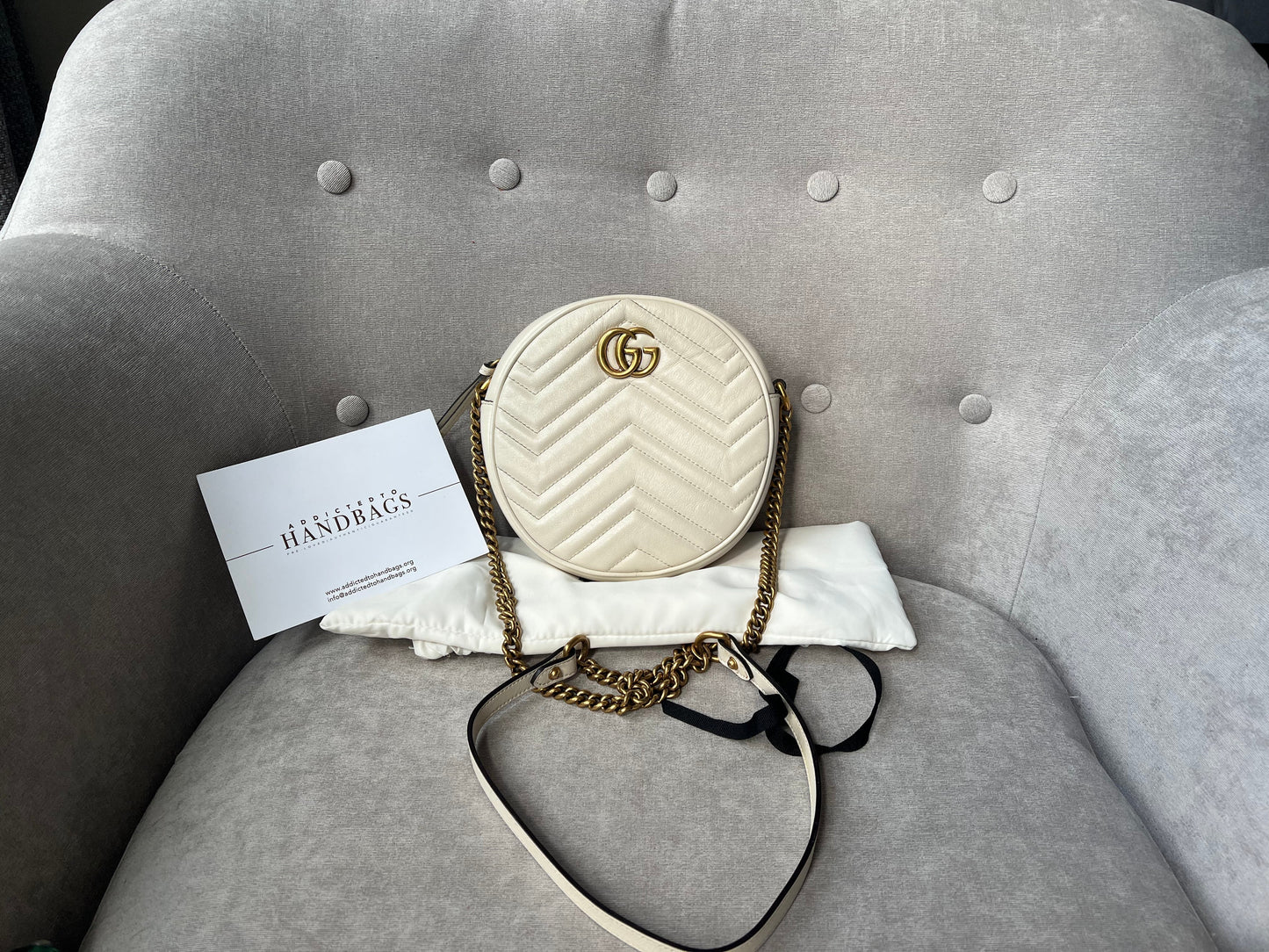 Gucci Quilted Chain Shoulder Bag