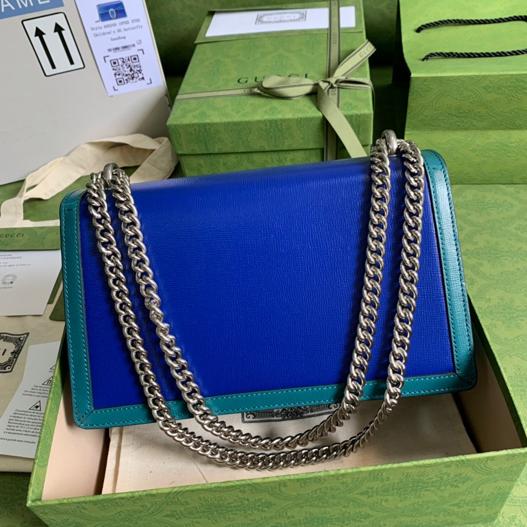 Gucci Chain Leather Shoulder Bag