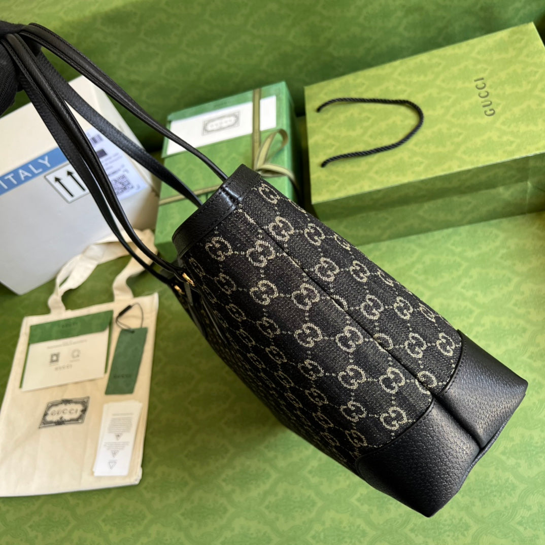 Gucci Ophidia Leather Monogram Tote Style 6