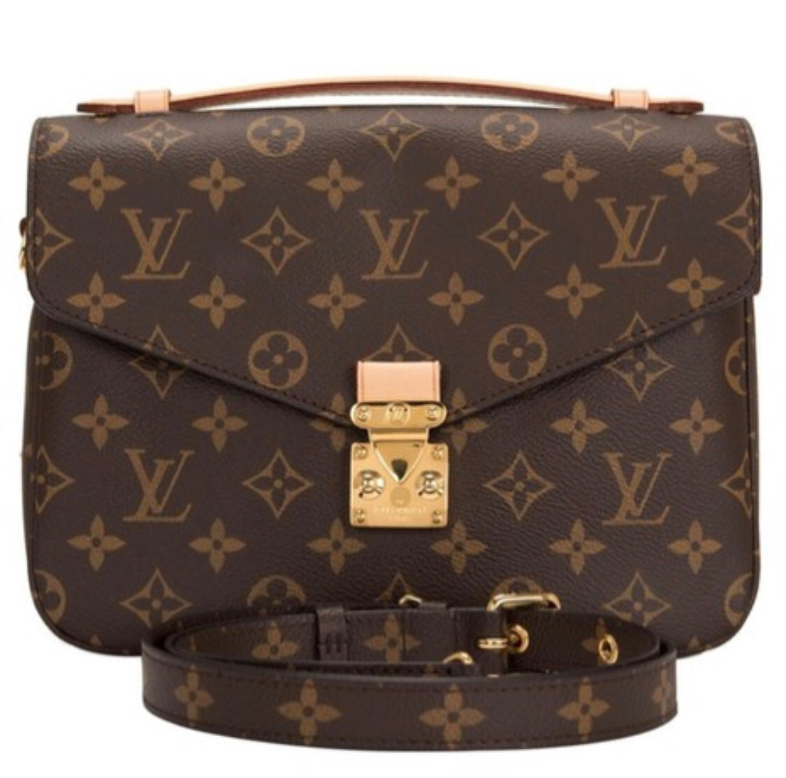 Louis Vuitton Pochette Metis Classic Monogram Clutch