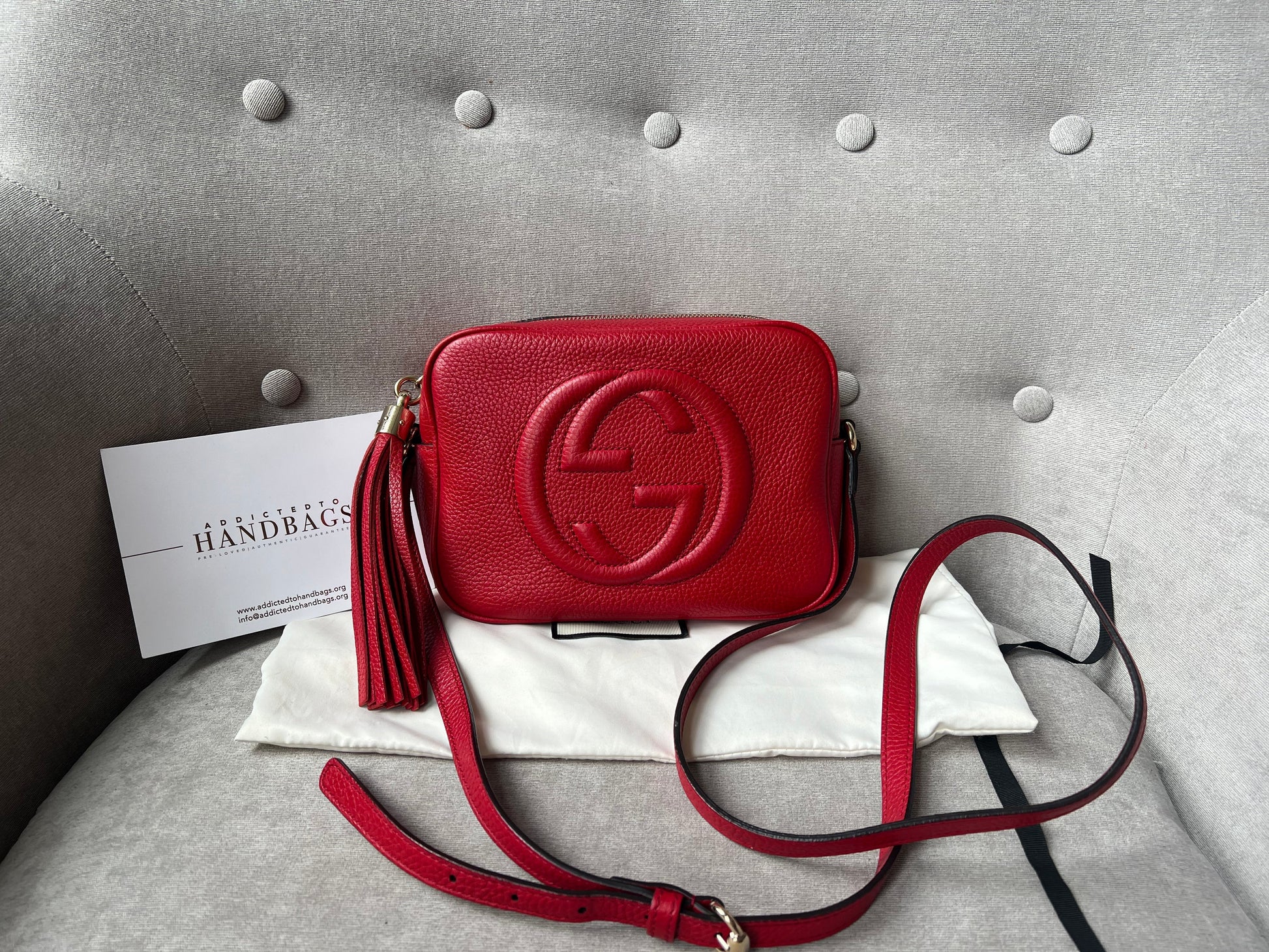 Gucci Leather Shoulder Bag