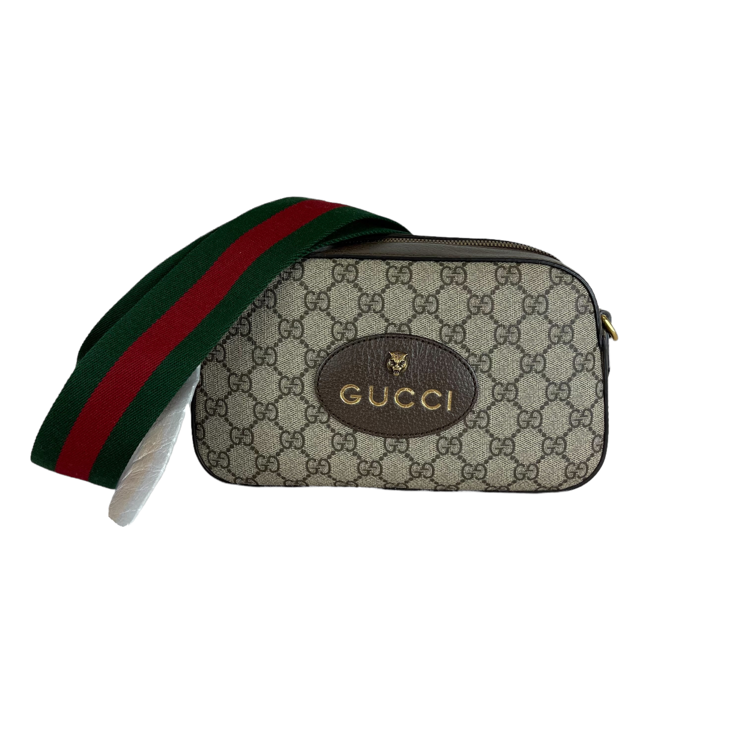 Gucci Leather Canvas Crossbody