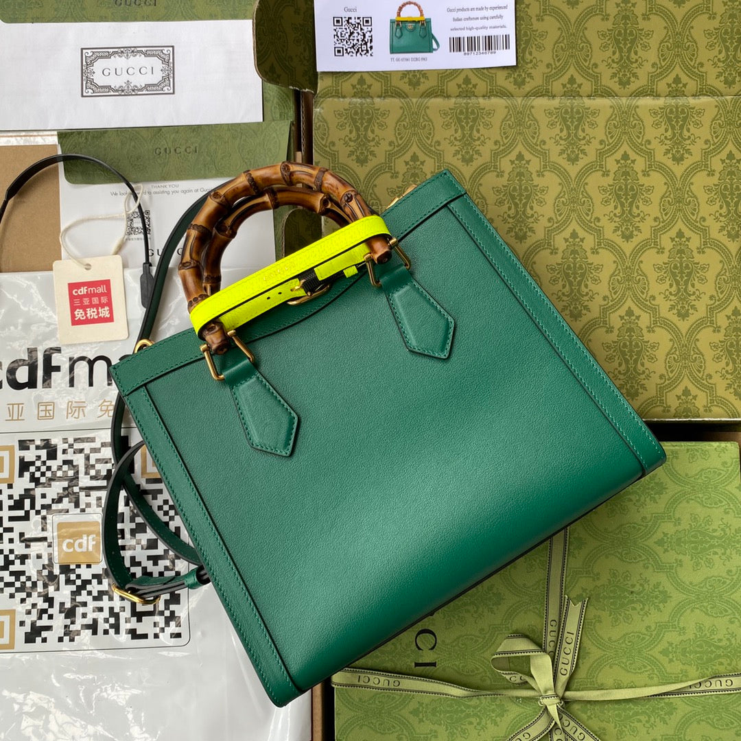 Gucci Monogram Leather Tote