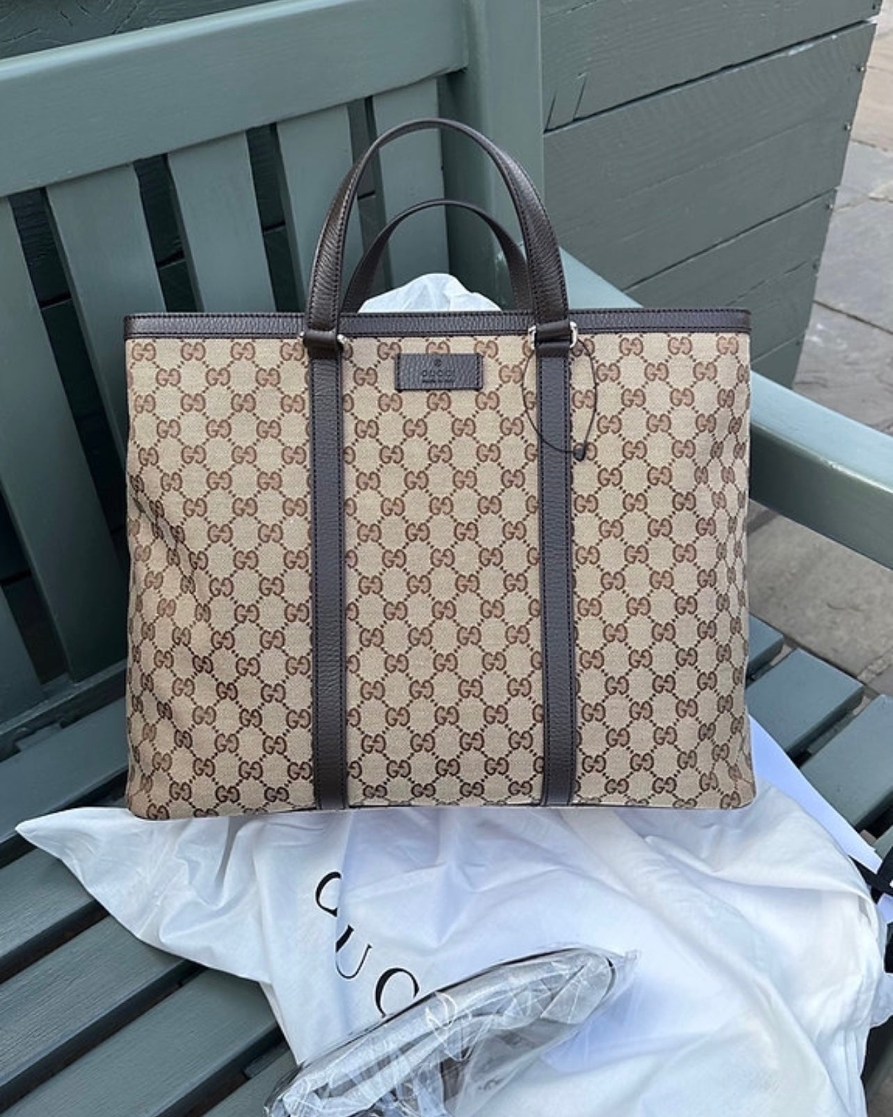 Gucci Canvas Tote