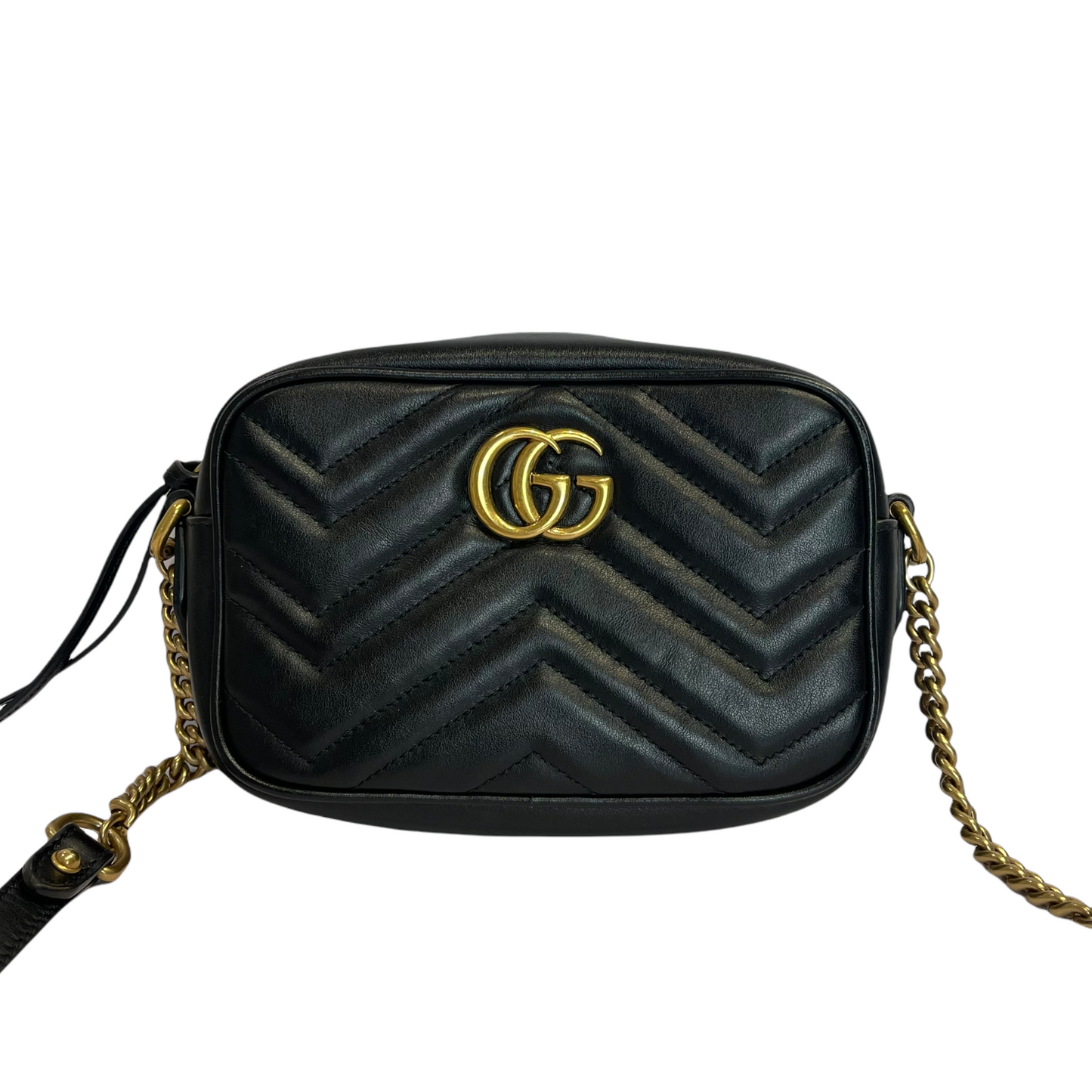 Gucci Chain Leather Crossbody