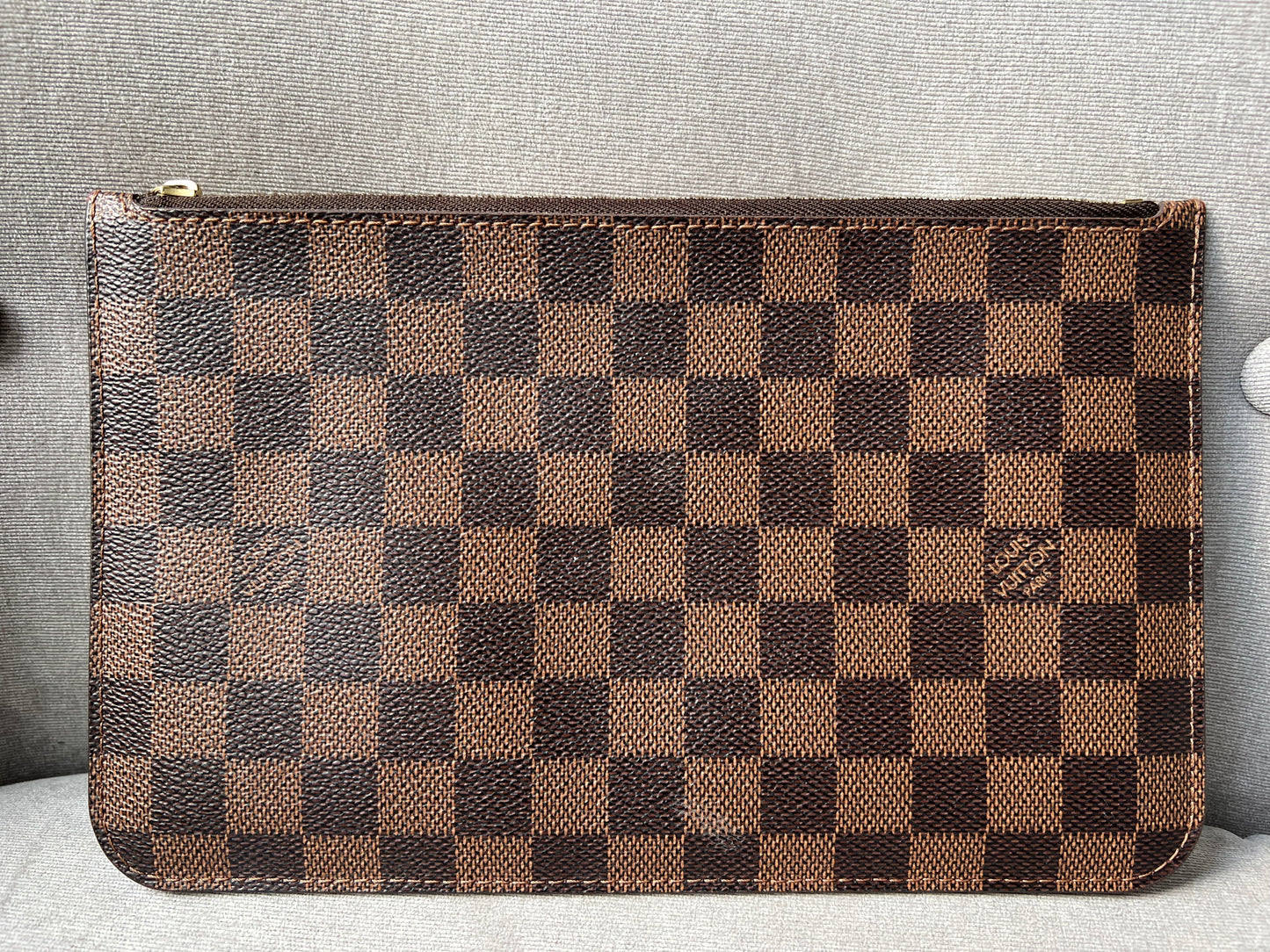 Louis Vuitton Pouch (from Neverfull MM) in Damier Ebene Tote