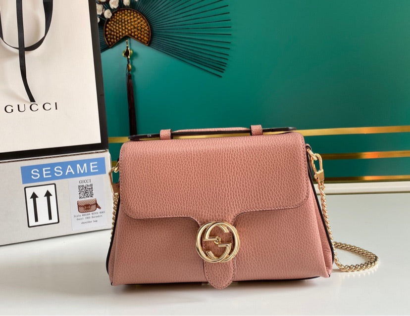 Gucci Leather Handbag Style 10