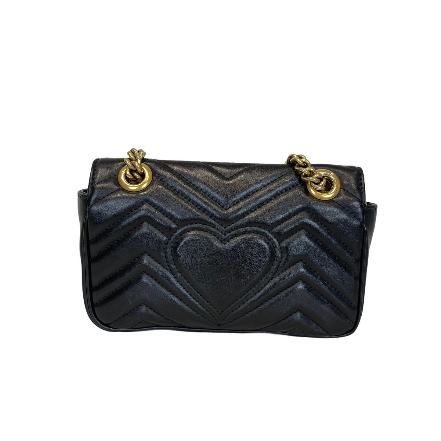 Gucci Chain Leather Shoulder Bag