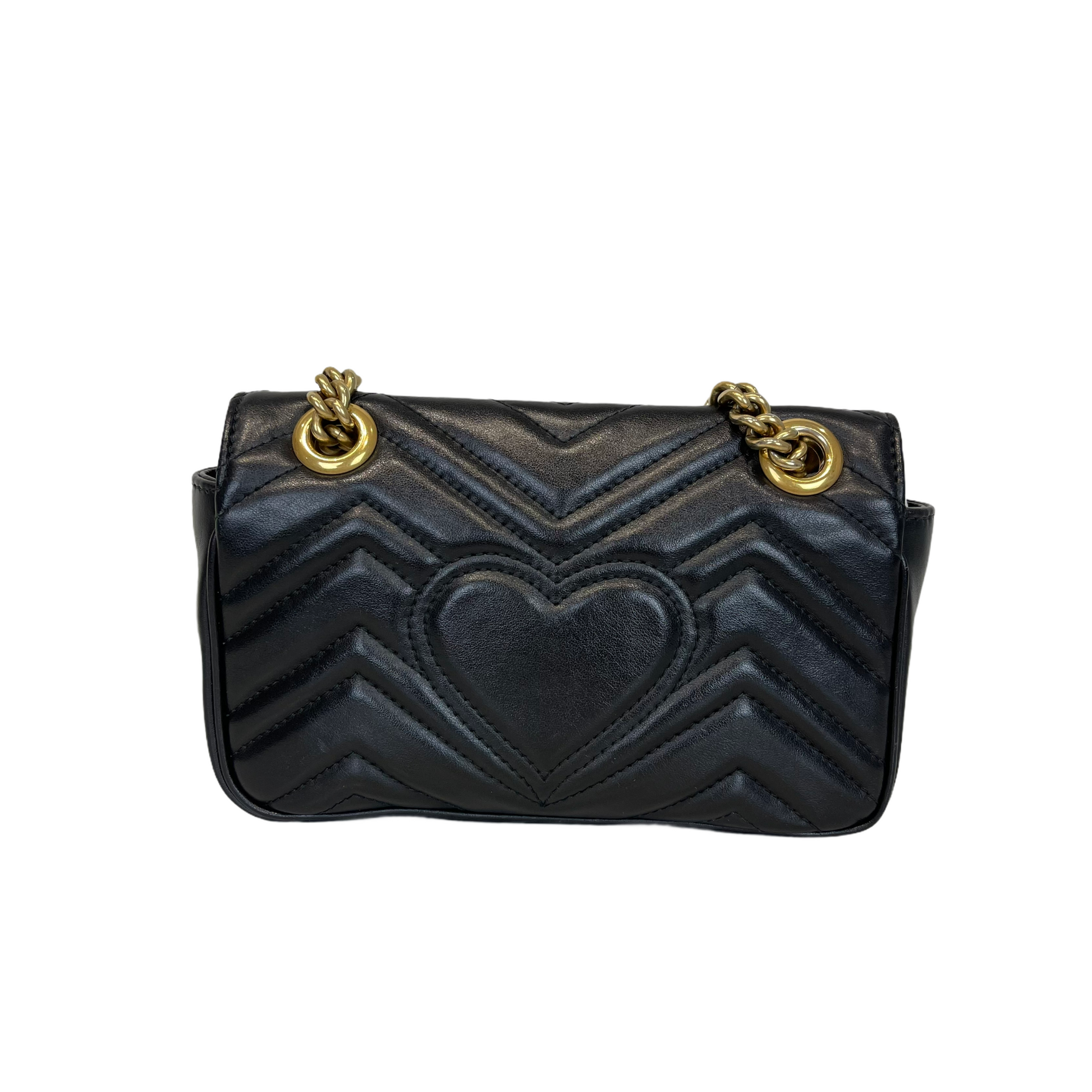 Gucci Chain Leather Shoulder Bag