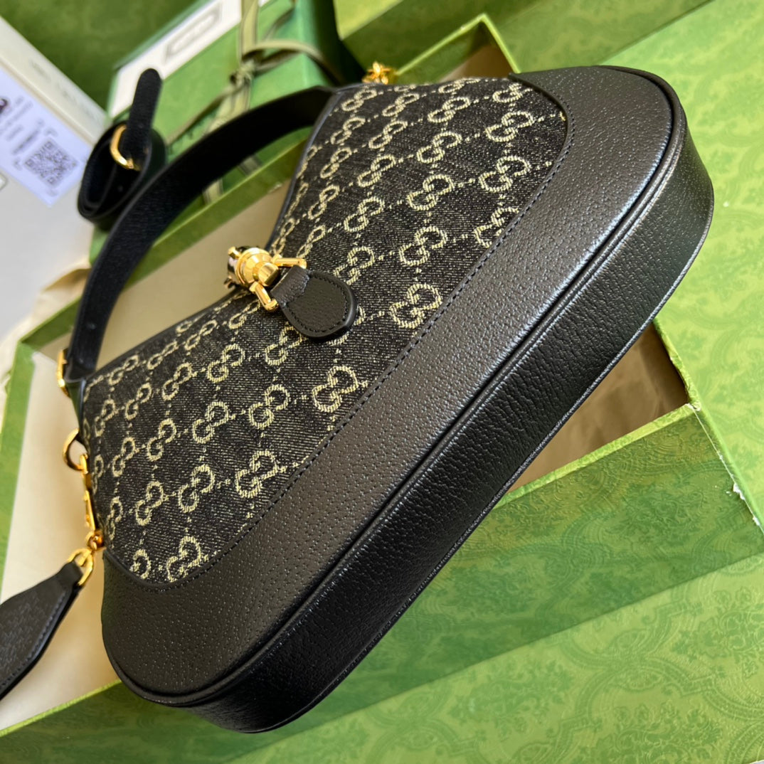 Gucci Leather Top Handle Shoulder Bag