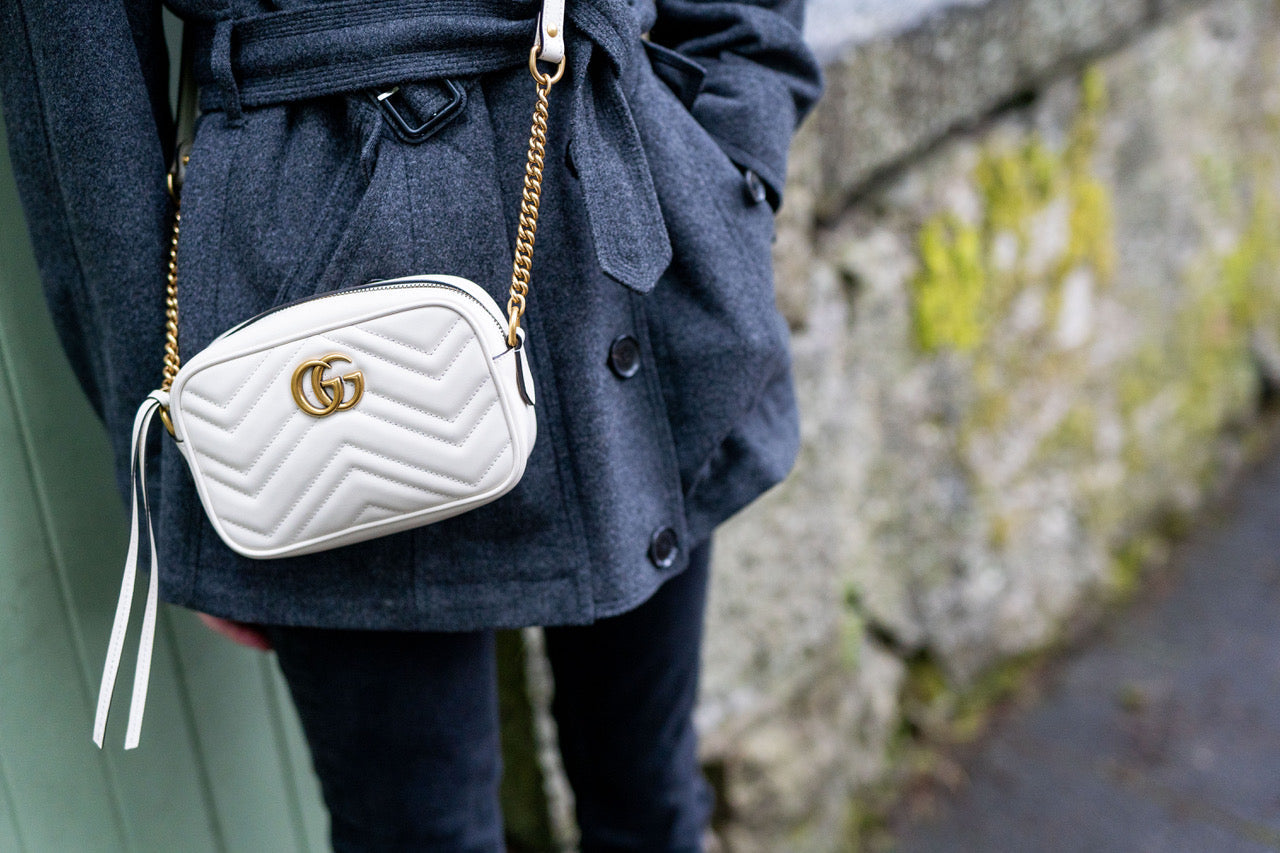 Gucci Chain Leather Shoulder Bag