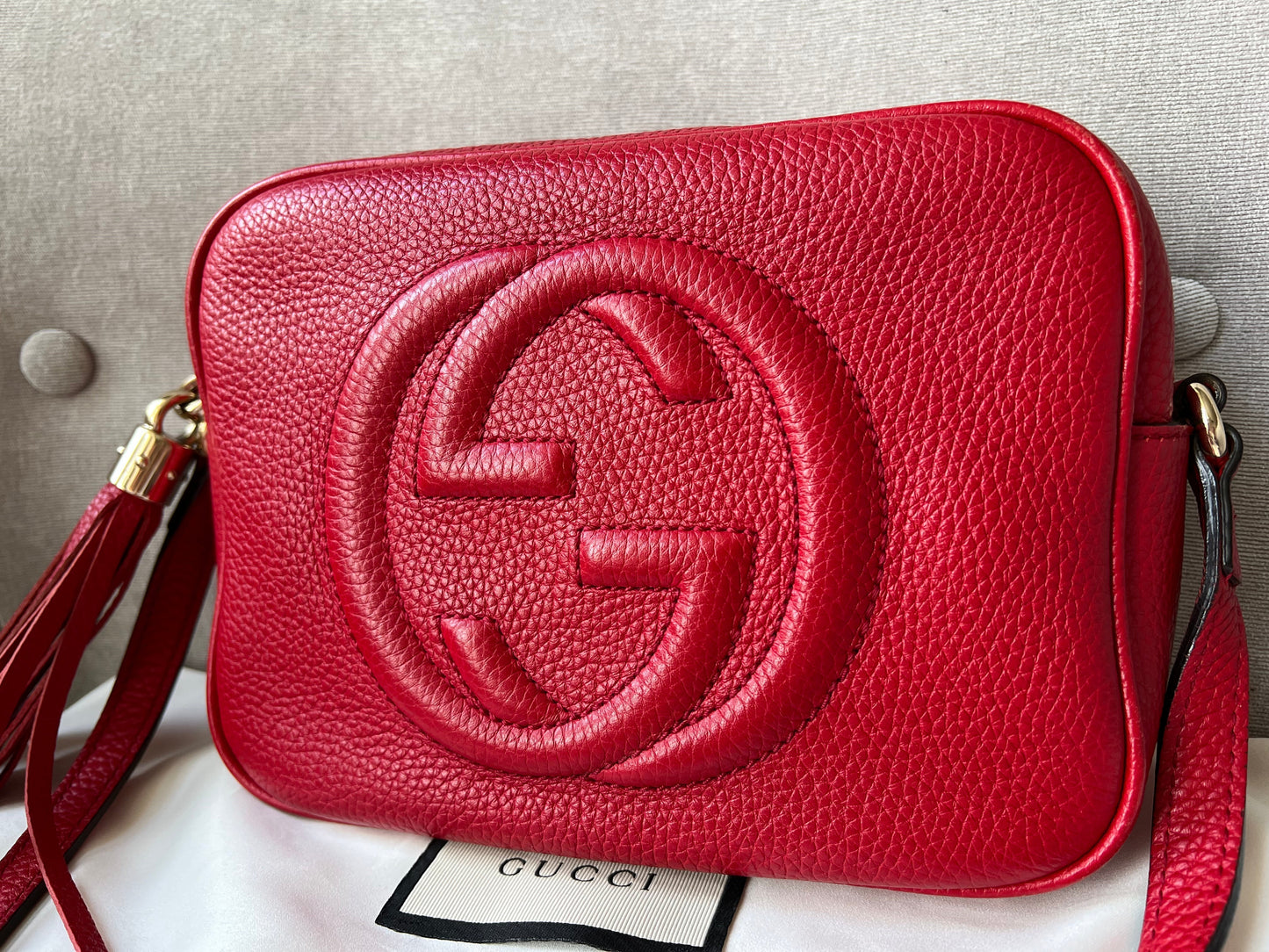 Gucci Leather Shoulder Bag