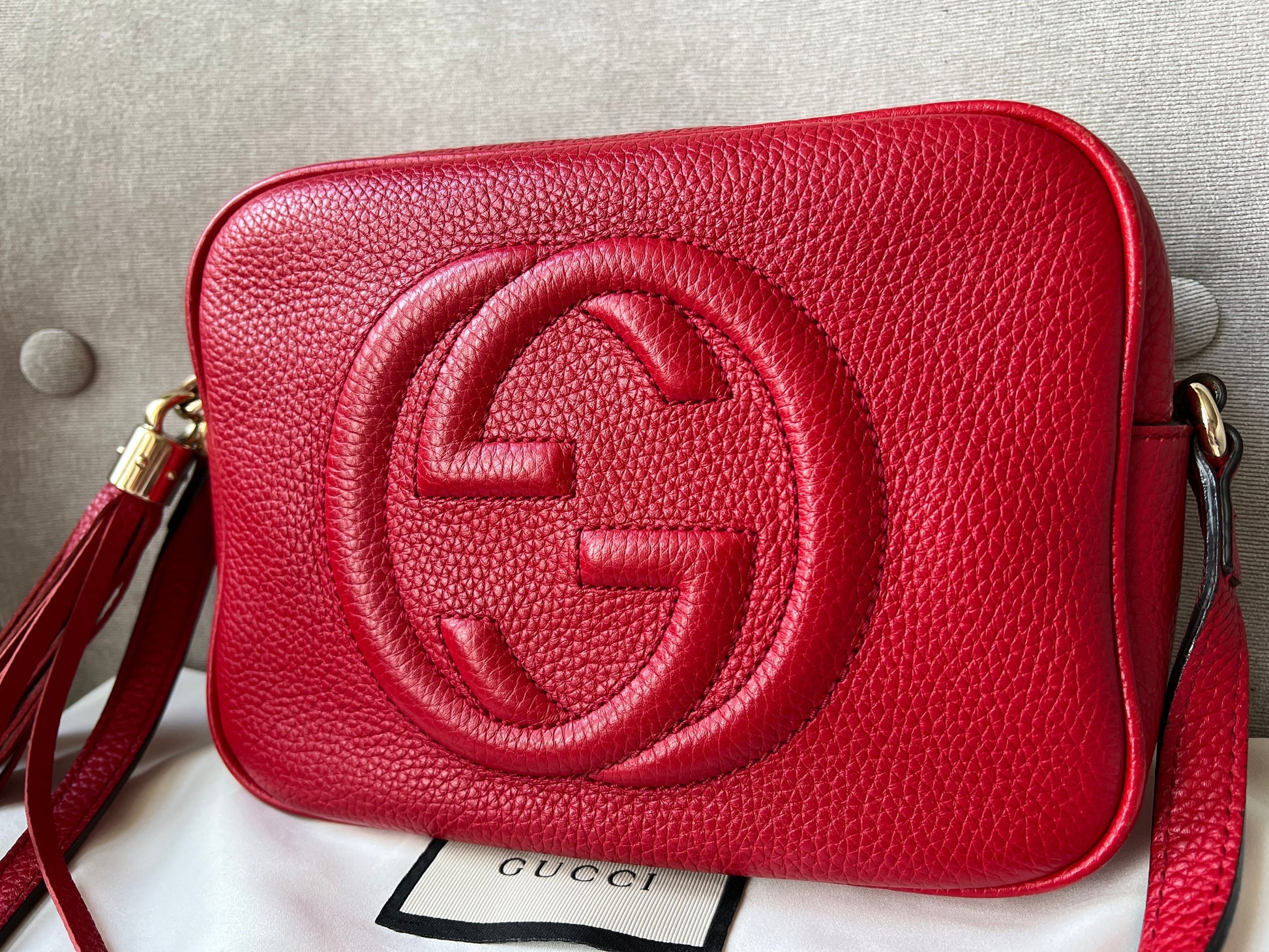 Gucci Leather Shoulder Bag