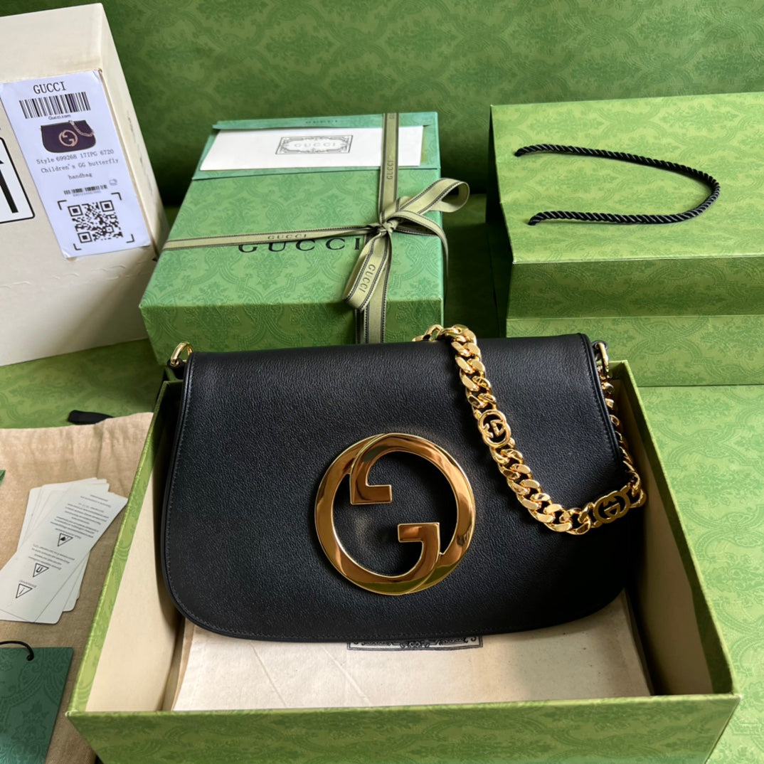 Gucci Blondie Leather Chain Shoulder Bag Style 2