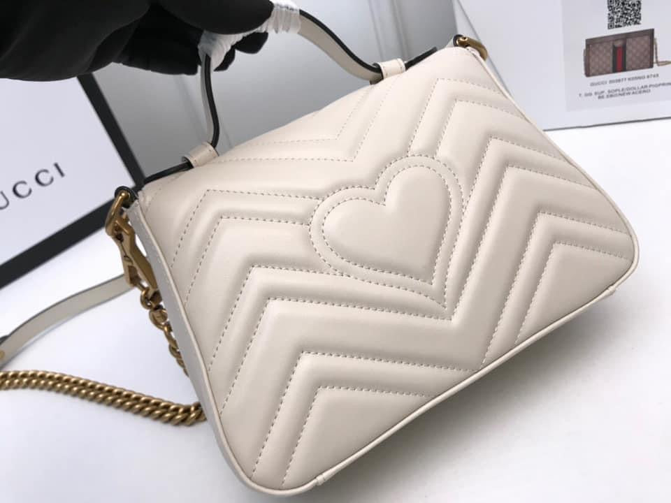 Gucci Leather Chain Shoulder Bag Style 4